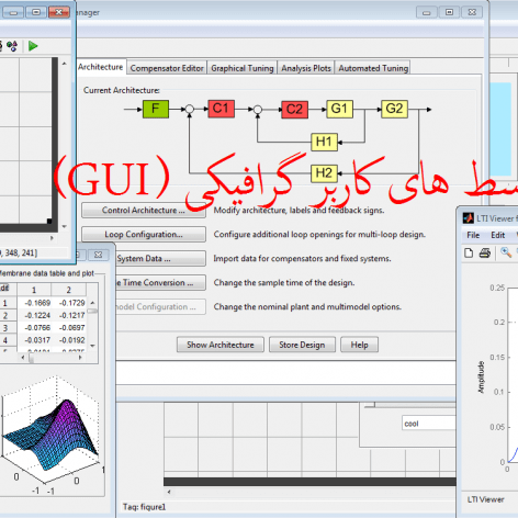 آموزش واسط های گرافیکی (GUI) در متلب